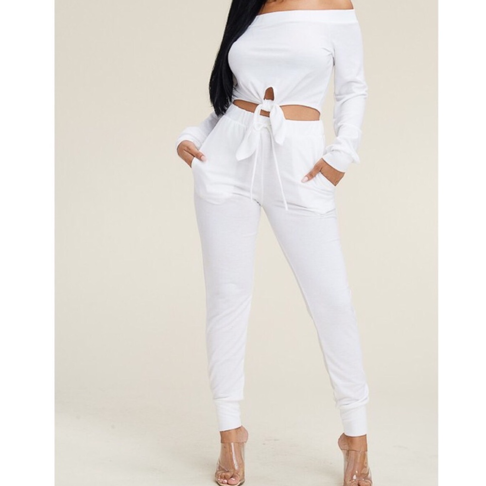 Two piece off-white set